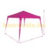 Popup gazebo folding gazebo pink 3x3 m beer tent 