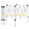 Popup pavilion folding pavilion dark blue 3x3 m beer tent 