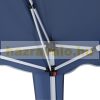 Popup pavilion folding pavilion dark blue 3x3 m beer tent 
