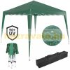 Popup pavilion folding pavilion green 3x3 m beer tent 