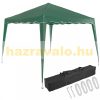 Popup pavilion folding pavilion green 3x3 m beer tent 