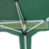 Popup pavilion folding pavilion green 3x3 m beer tent 