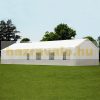 Rendezvénysátor sörsátor modern stílusú 6x12 méter, 72 m²-es fehér 