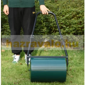   Pázsithenger 30 cm széles fűhenger gyephenger vízzel vagy homokkal 30l térfogat 