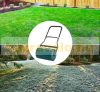 Lawn roller 58 cm wide grass roller lawn roller with water or sand 40l volume 