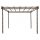 Bamboo pergola, bamboo gazebo 300x300x300 cm brown 