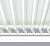 Lamellás aluminium pergola 3x4 méter árnyékoló nyitható tetővel kerti pavilon antracit szín