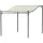 Pergola 250x300 cm falhoz rögzíthető vízlepergető tetővel, 16 vízelvezető nyílással, krémfehér féltető