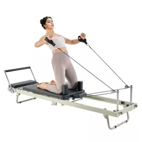   Összecsukható Reformer Pilates gép otthoni és professzionális edzéshez 181 kg teherbírású 