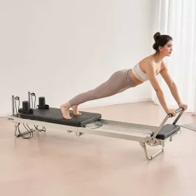   Összecsukható Reformer Pilates gép otthoni és professzionális edzéshez 181 kg teherbírású 