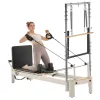 Reformer Pilates 245x76x201 cm alumínium vázas prémium pilates ágy otthoni és stúdió edzéshez