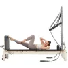 Reformer Pilates 245x76x201 cm alumínium vázas prémium pilates ágy otthoni és stúdió edzéshez