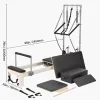Reformer Pilates 245x76x201 cm alumínium vázas prémium pilates ágy otthoni és stúdió edzéshez