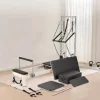Reformer Pilates 245x76x201 cm alumínium vázas prémium pilates ágy otthoni és stúdió edzéshez