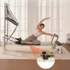 Reformer Pilates 245x76x201 cm alumínium vázas prémium pilates ágy otthoni és stúdió edzéshez