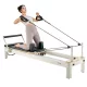 Reformer Pilates gép 245x71x93 cm alumínium vázas reformer ágy otthoni és stúdió edzéshez