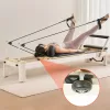 Reformer Pilates gép 245x71x93 cm alumínium vázas reformer ágy otthoni és stúdió edzéshez