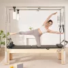 Fa Reformer Pilates gép juharfából készült pilates ágy otthonra és stúdióba