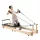 Összecsukható Reformer Pilates gép tömör juharfából 181,44 kg teherbírású reformer pad otthoni edzéshez