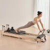 Összecsukható Reformer Pilates gép 252x62x77 cm 181 kg teherbírású reformer ágy