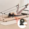 Összecsukható Reformer Pilates gép 252x62x77 cm 181 kg teherbírású reformer ágy