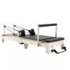 Összecsukható Reformer Pilates gép 221,5x70x83 cm alumínium vázas, prémium otthoni és stúdió edzéshez