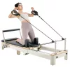 Összecsukható Reformer Pilates gép 221,5x70x83 cm alumínium vázas, prémium otthoni és stúdió edzéshez
