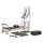 Reformer Pilates 243x73x199 cm fa vázas pilates ágy otthonra és stúdióba