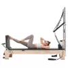 Reformer Pilates 243x73x199 cm fa vázas pilates ágy otthonra és stúdióba
