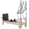 Reformer Pilates 243x73x199 cm fa vázas pilates ágy otthonra és stúdióba