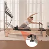 Reformer Pilates 243x73x199 cm fa vázas pilates ágy otthonra és stúdióba