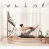 Reformer Pilates 243x73x199 cm fa vázas pilates ágy otthonra és stúdióba