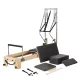 Fa Reformer Pilates juharfából készült prémium pilates ágy otthoni és stúdió edzéshez