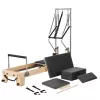 Fa Reformer Pilates juharfából készült prémium pilates ágy otthoni és stúdió edzéshez