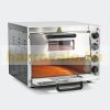 Two-level industrial pizza oven stainless steel 3000W 