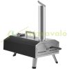 Portable Outdoor Pizza Oven for 304.8mm Pizza Gas and Wood Pellet Charcoal Pizza Oven with Accessories