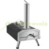 Portable Outdoor Pizza Oven for 304.8mm Pizza Gas and Wood Pellet Charcoal Pizza Oven with Accessories