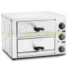 Commercial Pizza Oven 305mm Pizza Stainless Steel Electric Oven with 3 Rotary Knobs