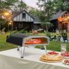 Portable outdoor pizza oven for 406.4 mm pizza gas stainless steel with pizza oven accessories