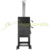 Outdoor pizza oven 30 cm pizza size garden pizza oven 458x464x1418 mm 500 °C garden stove