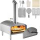 Pizza oven outdoor oven 50x40x74.5 cm stainless steel pizza oven 