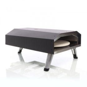   Kültéri gáz pizzasütő kemence 51x73x25 cm rozsdamentes acél pizza sütő