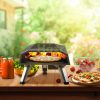 Outdoor gas pizza oven 64x40x31 cm stainless steel pizza oven 