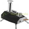 Pizza oven outdoor oven 76x44x54 cm stainless steel pizza oven foldable with four legs