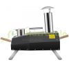 Pizza oven outdoor oven 76x44x54 cm stainless steel pizza oven foldable with four legs