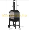 Pizza oven BBQ 3-level grill oven 63x54x161 cm