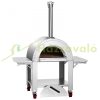 Wood-burning pizza oven stainless steel industrial pizza oven outdoor pizza oven cart