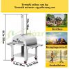 Wood-burning pizza oven stainless steel industrial pizza oven outdoor pizza oven cart