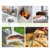 Outdoor Pizza Oven Portable Pellet/Gas Pizza Oven Folding Camping 30cm Pizza 