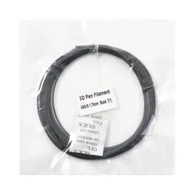 3D nyomtató tollhoz PLA környezetbarát fekete huzal 10 méter filament